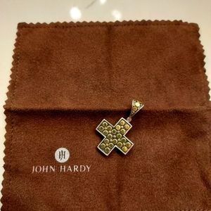 John Hardy Gold Dot (silver reversible) pendant